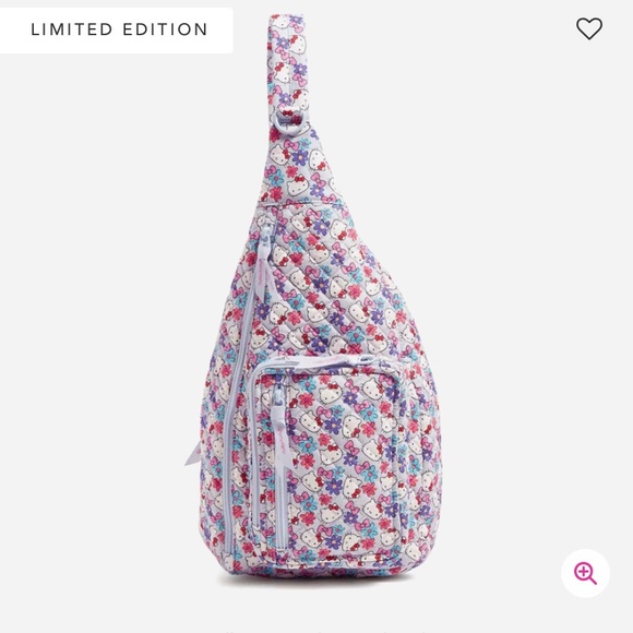 Vera Bradley Handbags - 🎀 NWT Vera Bradley x Hello Kitty 🎀 Limited Edition Sling Backpack